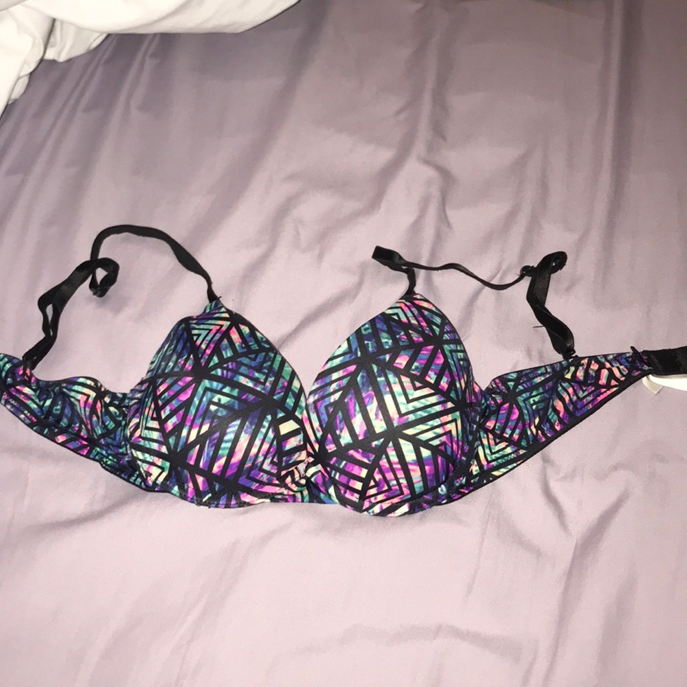 Pink bra